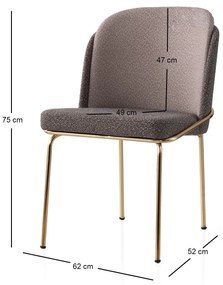 Étkezőszék szett (2 db) Dore - 125 V2