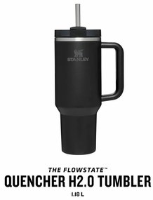 STANLEY Quencher H2.O FlowState Tumbler 1180 ml Black Tonal