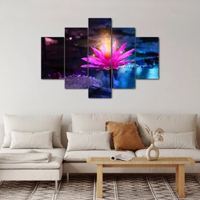 Tavirózsa a vízen képe (150x105 cm)