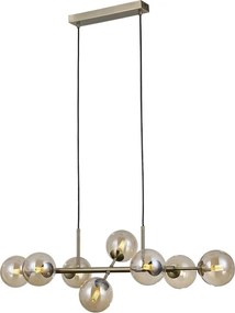 Italux ERIMIDA PND-2244-8A-AB Függőlámpa 8x5W/G9 IP20