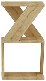 Kisasztal ALBENI 50x30 cm barna