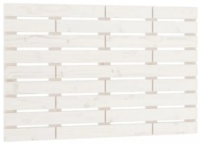 fehér tömör fenyőfa fali fejtámla 96 x 3 x 63 cm