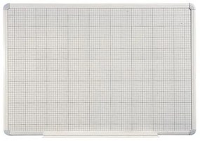 Magnetic négyzethálós mágneses tábla, 120 x 90 cm