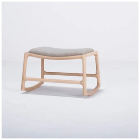 Dedo tölgyfa zsámoly kékesszürke szövet ülőrésszel - Gazzda