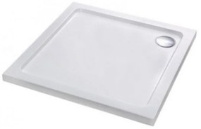 Modena Slim szögletes alacsony akril zuhanytálca 80x80 cm