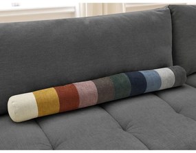 Sötétszürke kinyitható-tárolóhelyes sarokkanapé (jobb oldali-L alakú) Fuji – Bobochic Paris