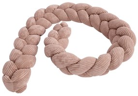 Rózsaszín kordbársony rácsvédő 300 cm – Meowbaby