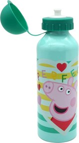 Peppa malac Perfect alumínium kulacs ivókupakkal 500 ml
