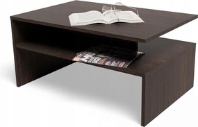 Dohányzóasztal pad Boston EX3 wenge 18mm-es lemez polccal