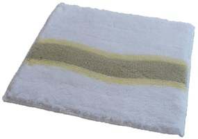 Fürdőszoba-szőnyeg LAVELLO Fehér - Fehér / 50 x 50 cm WC