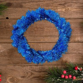 Natura MK-45 karácsonyi dekoráció kék 45 cm