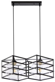 Csillár zsinóron 2xE27/60W/230V