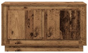TV szekrény régi fa 80x35x45 cm mérnöki fa
