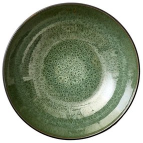 Zöld-fekete kőedény tál ø 30 cm Gastro Green/Black – Bitz