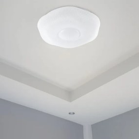 LED Dimmelhető mennyezeti lámpa LED/60W/230V 3000-6500K 50 cm fehér + távirányító