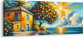 Kép - Ház narancsokkal I. (120x50 cm)