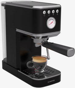 Klarstein SteelPresso Slim kávéfőző, portafilter, tartozékokkal együtt