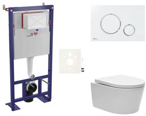 Fali WC szett SAT előtétfalas szereléshez + SAT Brevis WC SIKOSSBR70