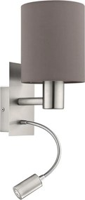 Eglo PASTERI 96481 Fali lámpa 1x40W/E27 + 1X3,5W/LED 380LM