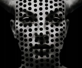 Poszter 60x50cm Áttört tekintet