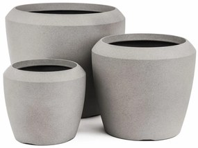G21 Cement Round virágcserép 55,6 x 55,6 x 48,4