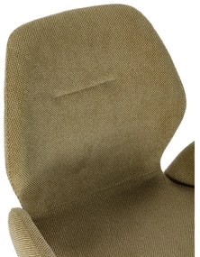 Zöld kárpitozott étkezőfotel szett 2 db-os Ansu – Marckeric