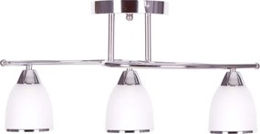 KAJA K-JSL-8090/3 CHR SAMIRA Króm Színű Mennyezeti Lámpa 3xE14 10W IP20