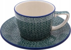 Kávés teáscsésze 200 ml csészealjjal