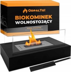 BiokandallĂł Bioetanol Szabadon ĂĄllĂł Asztal Kerti HĂĄz Terasz SzĂ©lvĂ©dĆvel