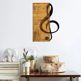 Treble Clef fali dekoráció - Wallity