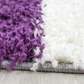 Lila-szürke szőnyeg 80x150 cm Life – Ayyildiz Carpets