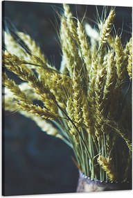 Botanika Vászonkép Búza váza 60x90 cm