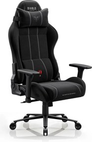 Gamer szék szövet fekete Normal Size: Diablo X-One 2.0 Burned Black