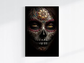Canvas Vászonkép Portré Dia De Los Muertos La Catrina Mexikó 40x60