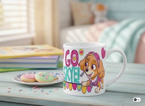 Mancs Őrjárat Go Skye porcelán bögre 235 ml (8 oz) Díszdobozban