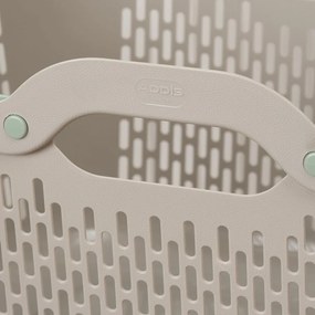 Világosbarna műanyag szennyeskosár 45 l Signature – Addis