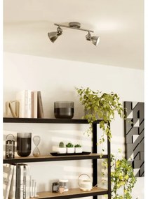 Eglo 96553 - LED Spotlámpa SERAS 2xGU10/3,3W/230V