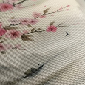 5 részes kép halász és cseresznyevirágok