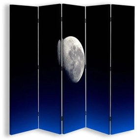 Gario Paraván Hold az éjszakai égbolton Méret: 180 x 170 cm, Kivitelezés: Forgó paraván 360°