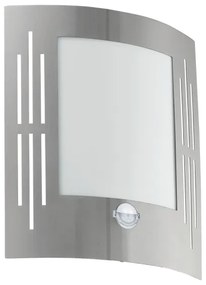 EGLO 88144 - Szenzoros kültéri fali lámpa CITY 1xE27/15W/230V IP44