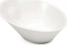 Porcelán tál, 16 cm, Fehér Basics