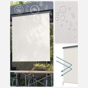 Függőleges napellenző 1,4 x 2,5 m (sz x m), bézs