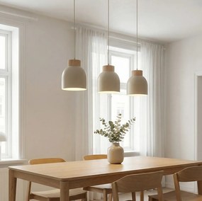 Emibig modern skandináv függeszték vigo bézs emi1627/3