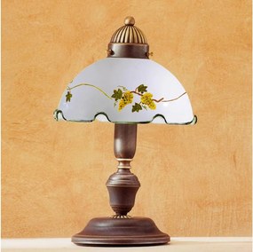 Kolarz 731.73.110 - NONNA asztali lámpa 1xE14/60W/230V bordó