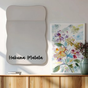 Tükör matrica S10 – Hakuna Matata