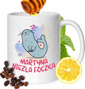 Bögre Martinának Barátnőknek Ajándék Nyomtatott Fehér 330ml