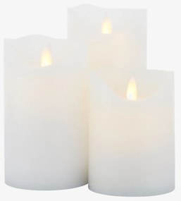 LED gyertya szett 3 db-os (magasság 15 cm) Sara Exclusive – Sirius