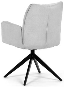 Étkezőszék fehér szövettel. HC-993 WT2