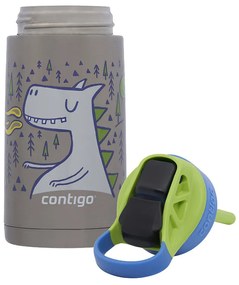 Contigo Gyermek hőálló palack Easy Clean 380 mlMatcha Dragon