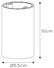 Lucide 09915/06/36 - DELTO LED állítható spot 1xGU10/5W/230V szürke